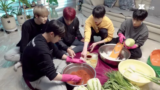 191217 There's no stopping KNK #7 Gimjang(kimchi) day!