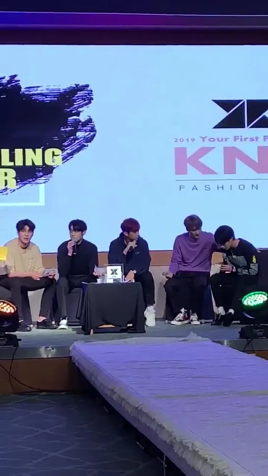 190830 Fancamp 'KNK Fashion Week', day 1