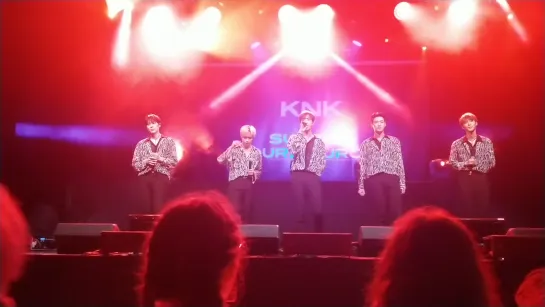 190816 [fancam] KNK - 마음씨 (Angel Heart) @ Sunrise Tour in Europe, Warsaw