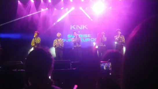 190816 [fancam] KNK - 무슨 생각해 @ Sunrise Tour in Europe, Warsaw