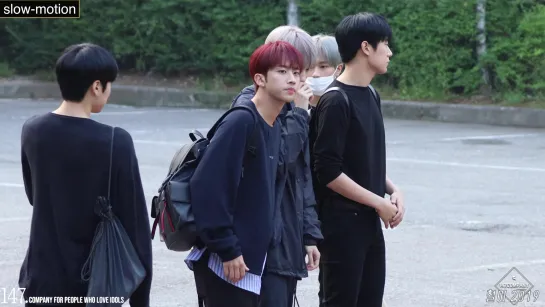 190719 KNK on their way to Music Bank