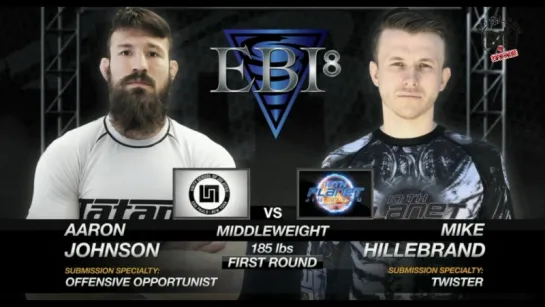 Aaron Johnson vs Mike Hillebrand EBI 8 #ebi_bjf