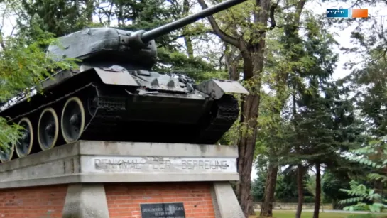 Ein Panzerdenkmal wird aufgemotzt