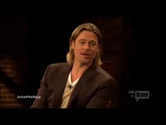 Brad Pitt on Inside the Actors Studio, 10.02.2012