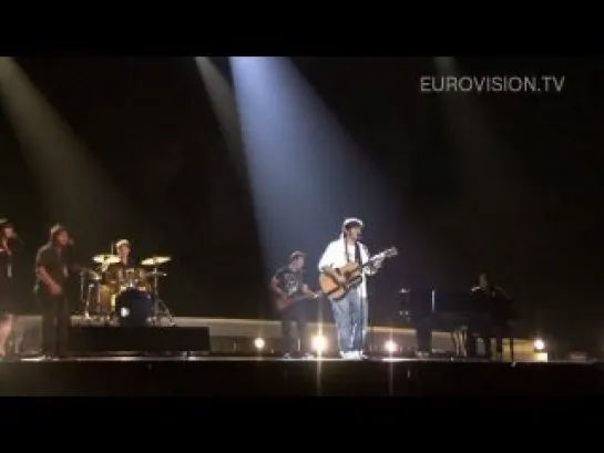 Jon Lilygreen & The Islanders' first rehearsal (impression) at the 2010 Eurovision Song Contest