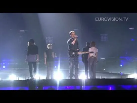 Vukašin Brajić's first rehearsal (impression) at the 2010 Eurovision Song Contest