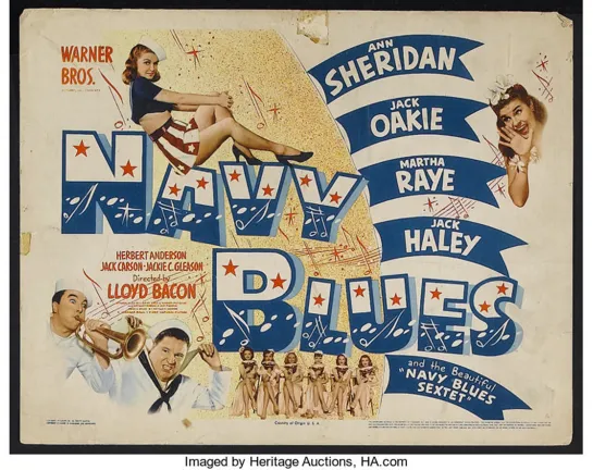 Navy Blues (1941) -720p- Ann Sheridan, Jack Oakie, Martha Raye