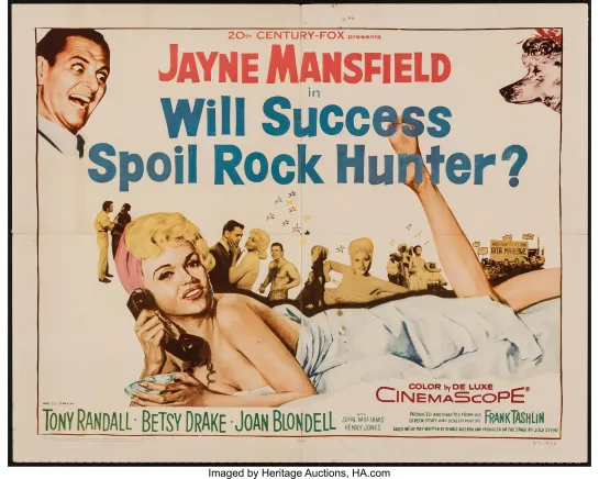 Will Success Spoil Rock Hunter? (1957) -720p- Tony Randall, Jayne Mansfield, Betsy Drake