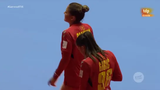 Balonmano - Campeonato de Europa femenino Francia - Montenegro