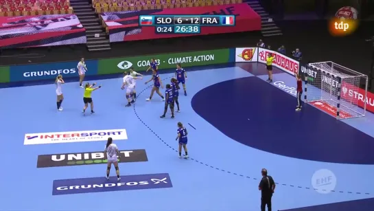 Balonmano - Campeonato de Europa femenino Eslovenia - Francia