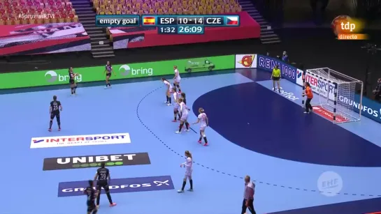 Balonmano - Campeonato de Europa femenino España - Repblica Checa