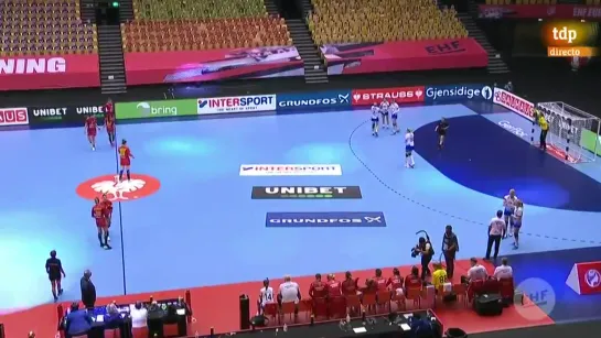 Balonmano - Campeonato de Europa femenino 2 fase Montenegro - Rusia