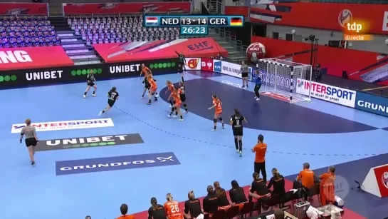 Balonmano - Campeonato de Europa femenino 2 fase Pases Bajos - Alemania