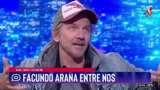 Facundo Arana con Tomas Dente