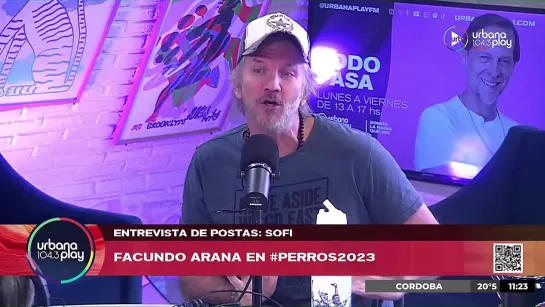 Facundo Arana_ No me sale perderme en el tiempo, siento que estoy perdiendo el tiempo" #Perros2023