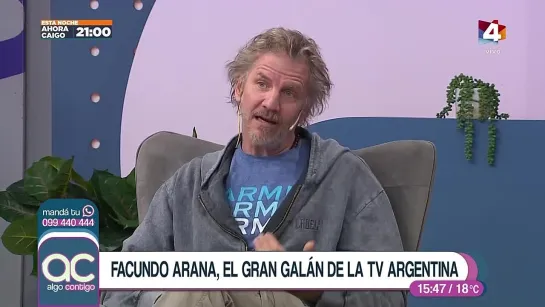 Algo Contigo - Facundo Arana, el gran galán de la TV argentina