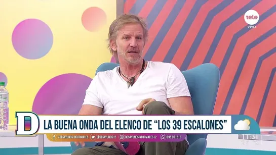 Facundo Arana llega a Montevideo con "Los 39 escalones"