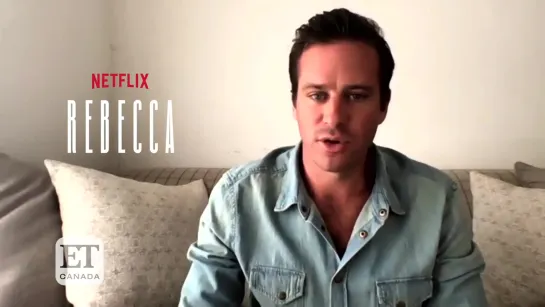 Armie Hammer And Lily James Talk New Movie Rebecca _ EXTENDED