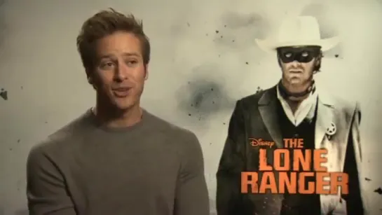 The Lone Ranger- Video interview with Armie Hammer