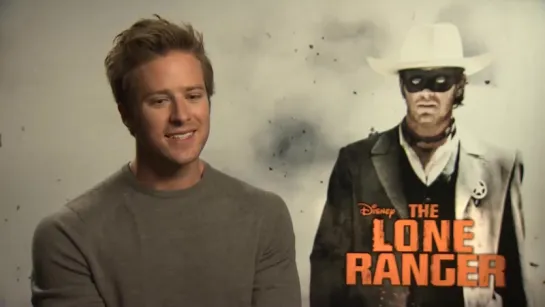 The Lone Ranger Movie - Armie Hammer Interview