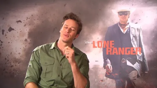 LONE RANGER - Interview mit Armie Hammer  Ruth Wilson