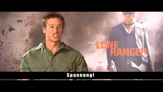 Lone Ranger - Teaser- Armie Hammer