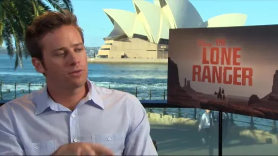 Armie Hammer talks The Lone Ranger and Justice League (The Feed)