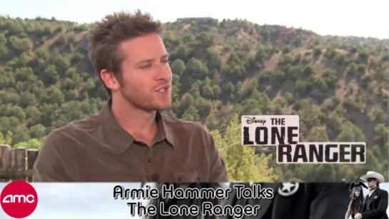 Armie Hammer Chats THE LONE RANGER with AMC