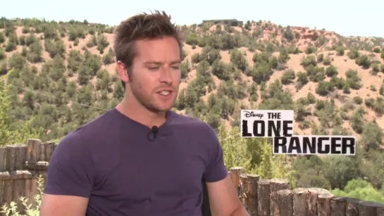 Armie Hammers Official The Lone Ranger Interview - Celebs.com