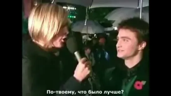 Interview to Daniel Radcliffe