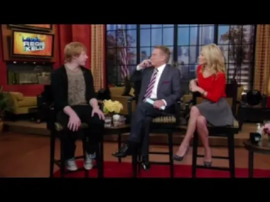 Rupert Grint at Live! With Regis and Kelly (2010)