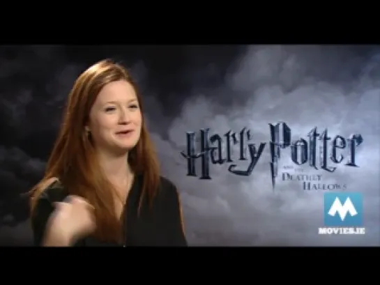 Bonnie Wright (Ginny Weasley) talks HARRY POTTER & her engagement to Jamie Campbell Bower