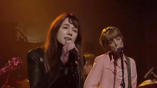 Charlotte Gainsbourg  - Trick Pony Live on Letterman