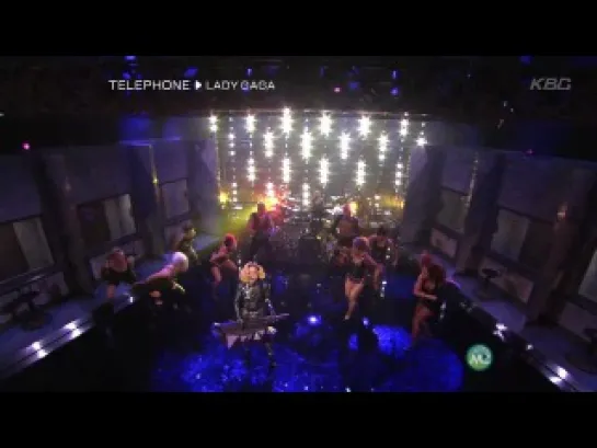 Lady Gaga - Telephone (Live Music Station 2010)