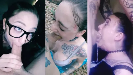 Compilation "Wickedlove4565" [Deepthroat Compilations,Rough,Blowjob]