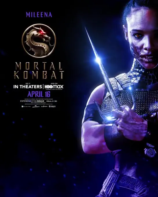 Sisi Stringer is Mileena. #MortalKombatMovie  trailer Thursday at 9am PT.