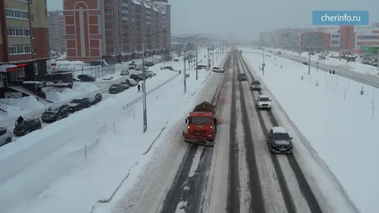 Уборка Шекснинского проспекта