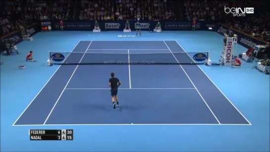 Roger Federer Vs Rafael Nadal Basel 2015 Final Highlights HD