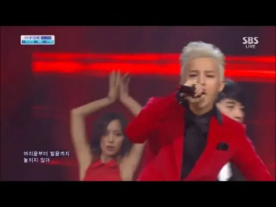 130915 Seungri (feat. G-DRAGON & Taeyang)- Let's Talk About Love @ Inkigayo