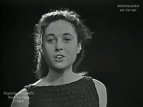 Gigliola Cinquetti - Non ho letà (1964)