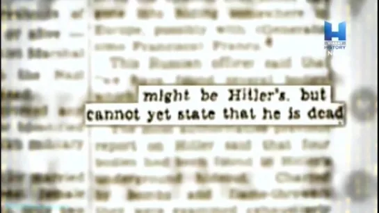 «Запретная история (14). Гитлер: Самоубийство или побег?» (Документальный, исследования, 2015)