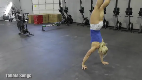 Brooke Ence- CrossFit Tabata (Part 1) RUS[BadCatStudio]