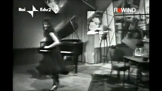 Dalida - Twistin the twist 02.06.1962 (Italie - Il signore delle 21 (rai uno) #