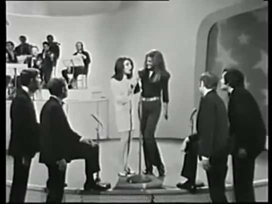 Dalida - Come prima (duo avec Audrey) 08.03.1969 (Chansons et champions (1re chaine) #