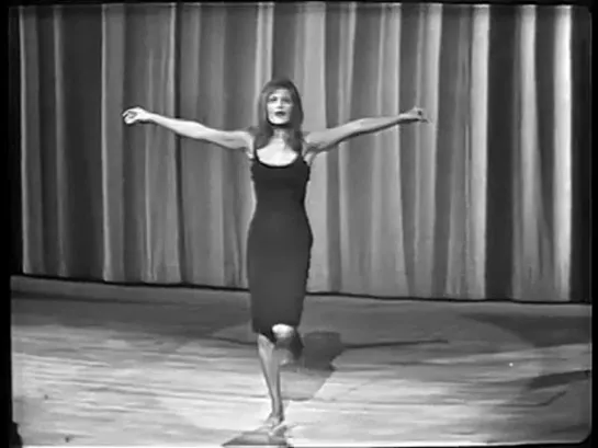 Dalida - La danse de zorba 31.10.1965 (Télé dimanche) #