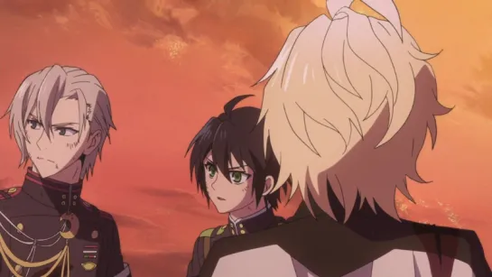 Owari no Seraph ТВ-2 11 серия русская озвучка Последний Серафим 2 сезон 11 серия