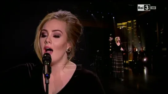 Adele - Rolling in the Deep (Live at Che Tempo Che Fa) 06.12.2015