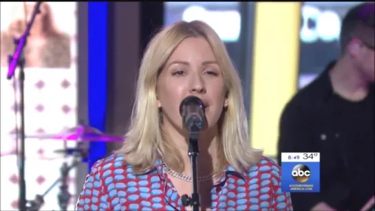 Ellie Goulding - On My Mind (Live GMA 9.11.2015)