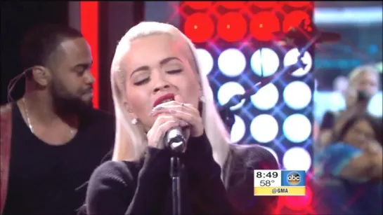 Rita Ora - Body On Me (GMA LIVE 16.09.2015)