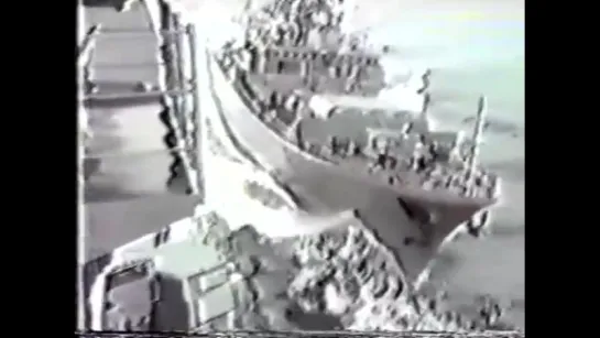 USS Yorktown (CG 48) the 2nd video of Ramming in the Black Sea.